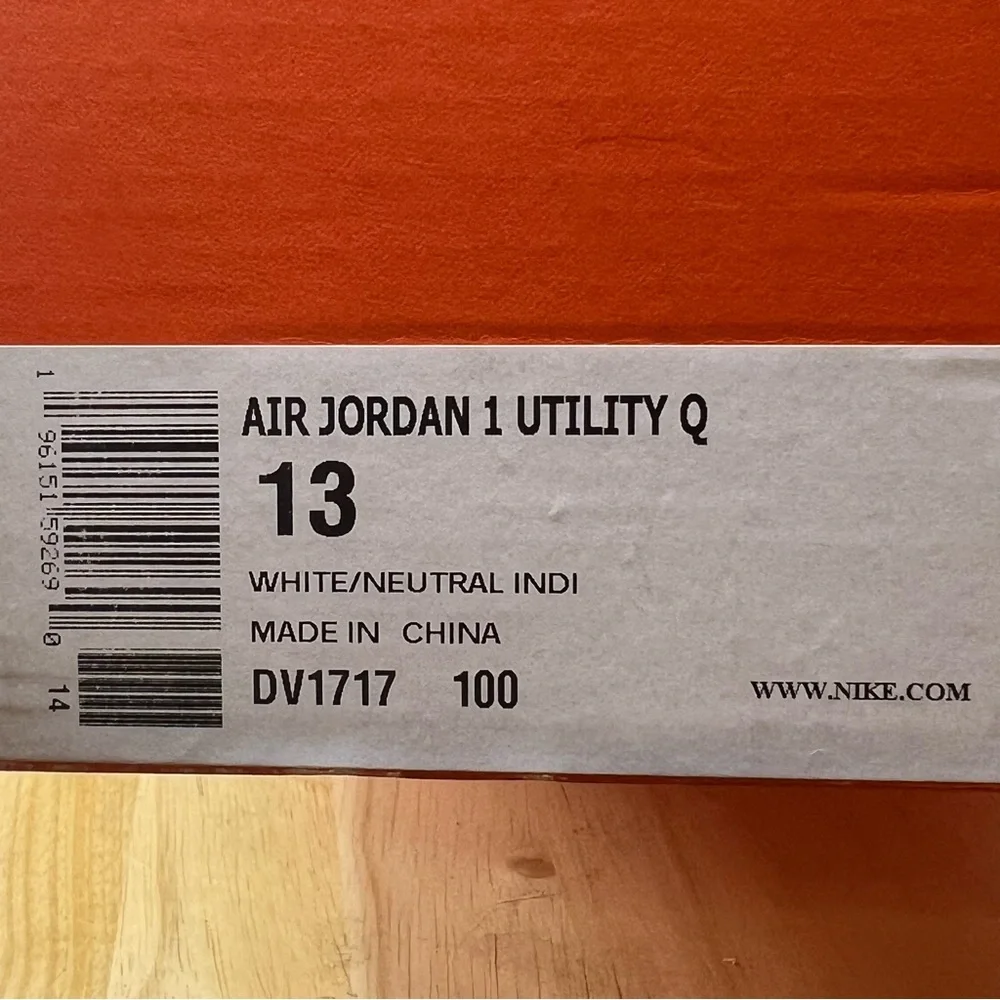 Air Jordan 1 Retro High OG SP Utility Q Stash Men's Sizes ( DV1717 100 ) NIB